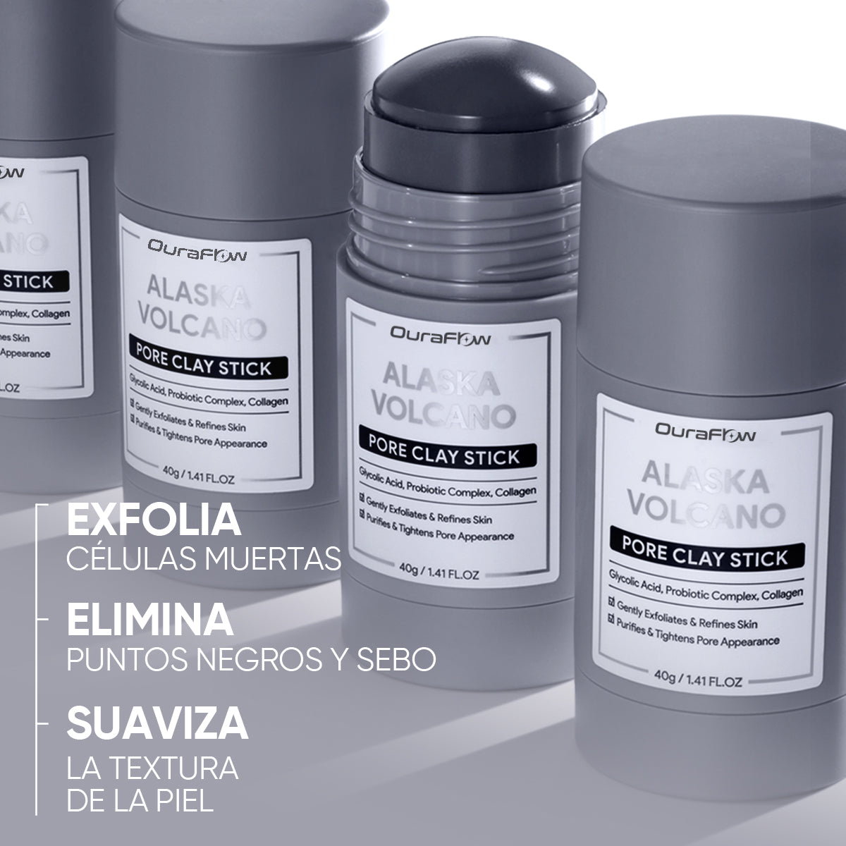 Alaska Volcano Blackhead & Pore Deep Cleansing Clay Mask Stick