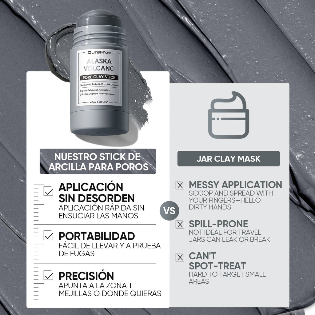 Alaska Volcano Blackhead & Pore Deep Cleansing Clay Mask Stick